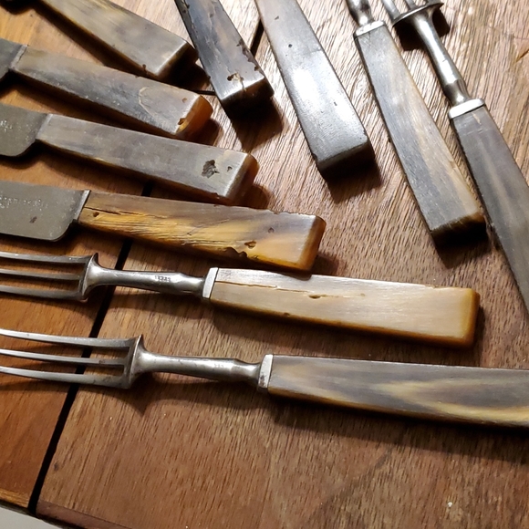 Antique Sheffield Flatware - Picture 4 of 4